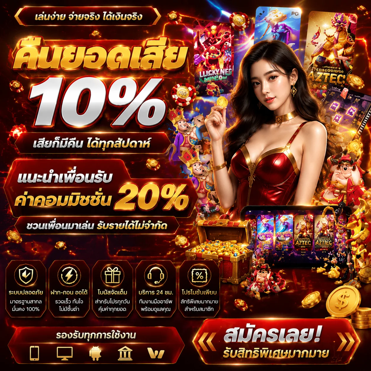 ทดลองเล่นสล็อต JILI ฟรี มหาเฮง